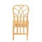 Baxton Studio Monaco Modern Bohemian Oak Brown Finished Mahogany Wood and Natural Rattan Dining Chair 228-13100-ZORO - alternate 5